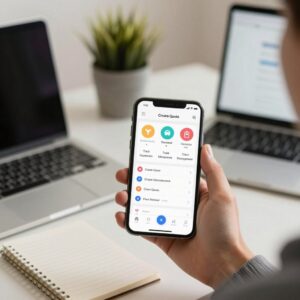 application mobile de gestion des devis