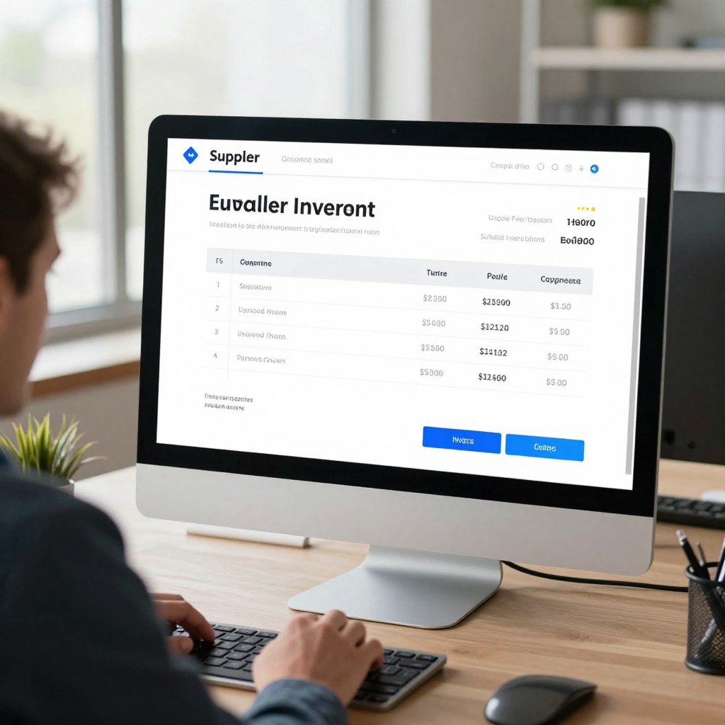 plateforme de gestion des factures fournisseurs
