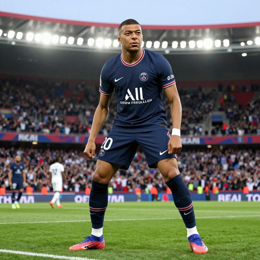 Kylian Mbappé, futur de l'équipe française et du psg