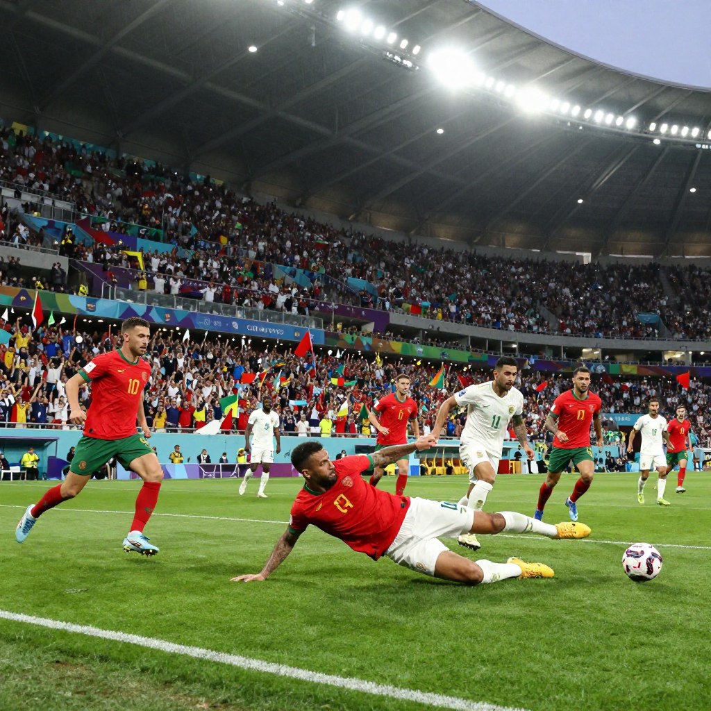 Rivalités sur le terrain lors de la Coupe du Monde