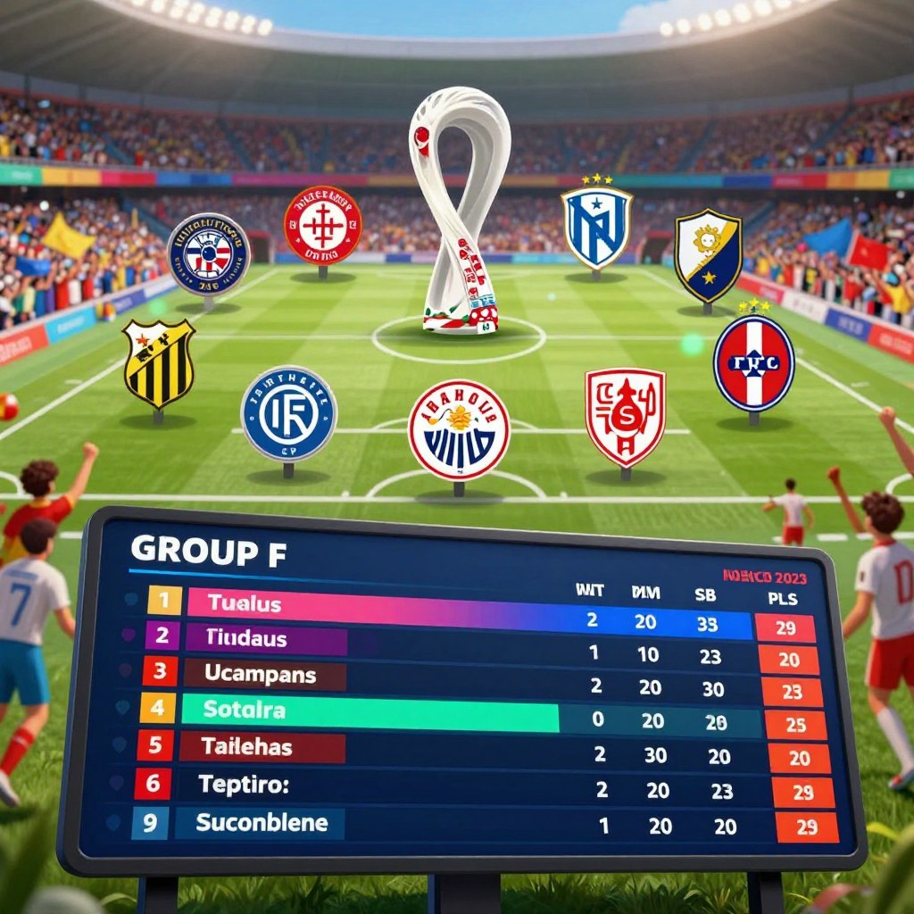 Statistiques des équipes du Groupe F Statistiques des équipes du Groupe F