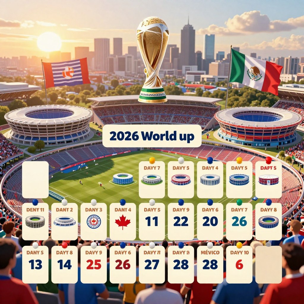 calendrier coupe du monde 2026
