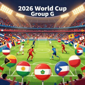 groupe G coupe du monde 2026