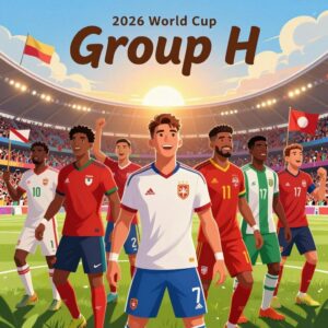 groupe h coupe du monde 2026