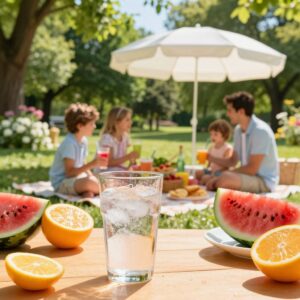 hydratation pendant canicule