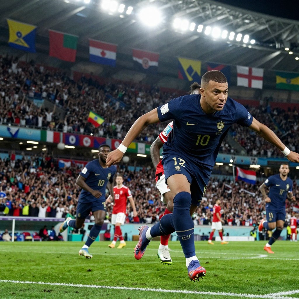 performance Mbappé coupe du monde