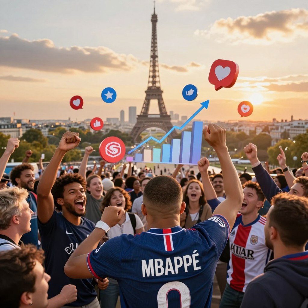popularité de Mbappé popularité de Mbappé