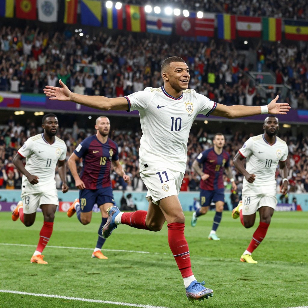 record buts Mbappé en coupe du monde