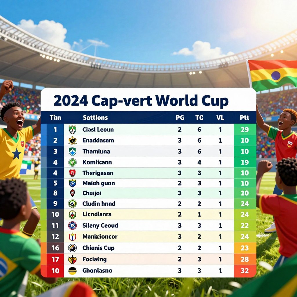 tableaux classement Cap-Vert tableaux classement Cap-Vert