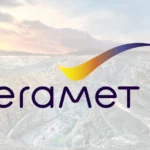 Façade du siège social d'Eramet avec logo industriel